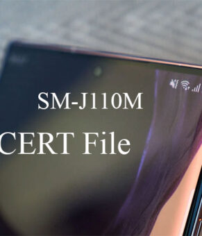 Samsung SM-J110M CERT File